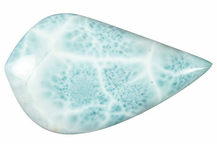 Polished Larimar Cabochon - Dominican Republic #315222